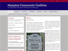 Tablet Screenshot of hamptoncommunitycoalition.org